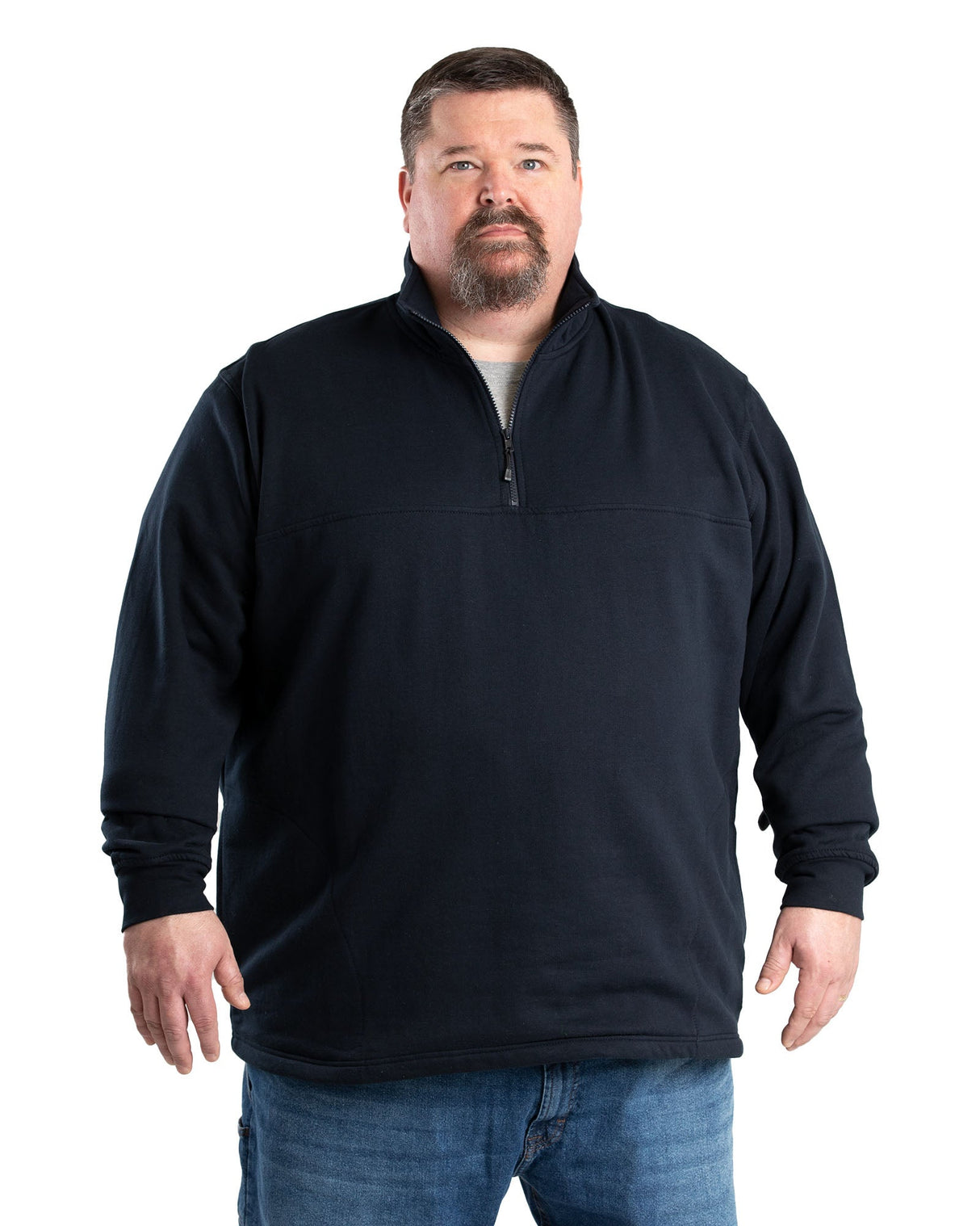 Berne Heritage Thermal-Lined Quarter-Zip Sweatshirt