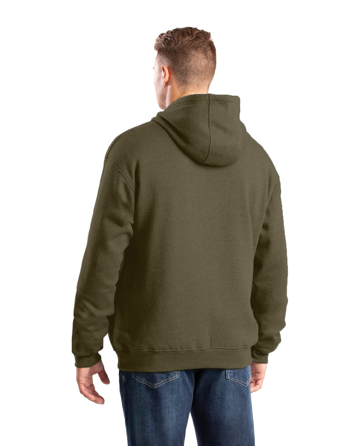 Berne Heritage Zippered Pocket Hooded Pullover Sweatshirt