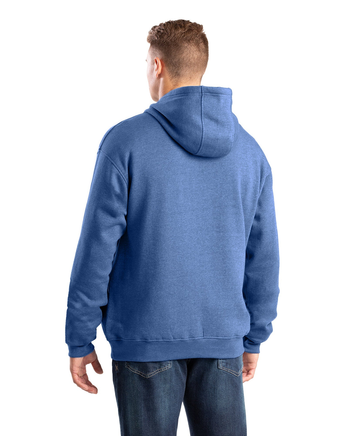Berne Heritage Zippered Pocket Hooded Pullover Sweatshirt