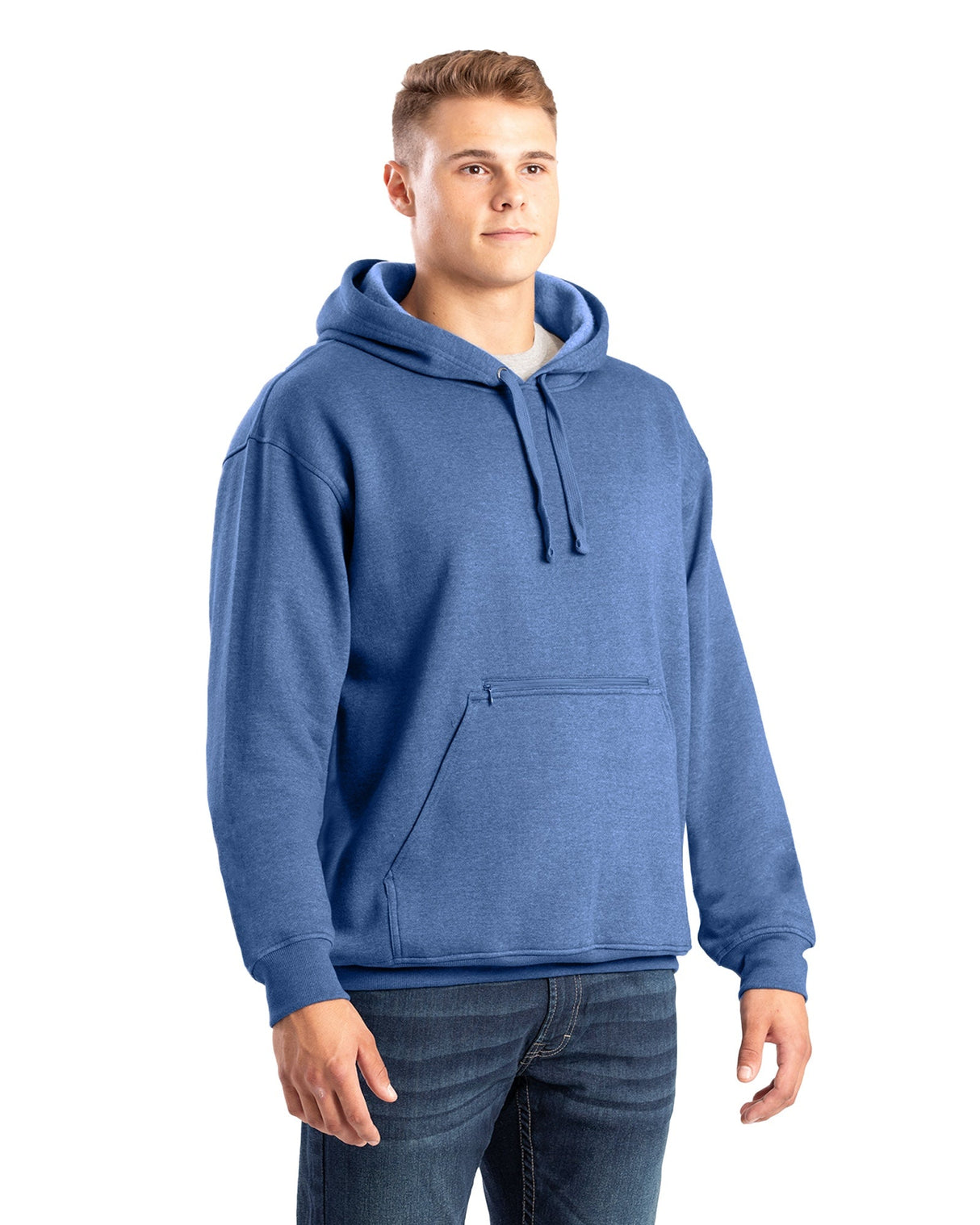 Berne Heritage Zippered Pocket Hooded Pullover Sweatshirt
