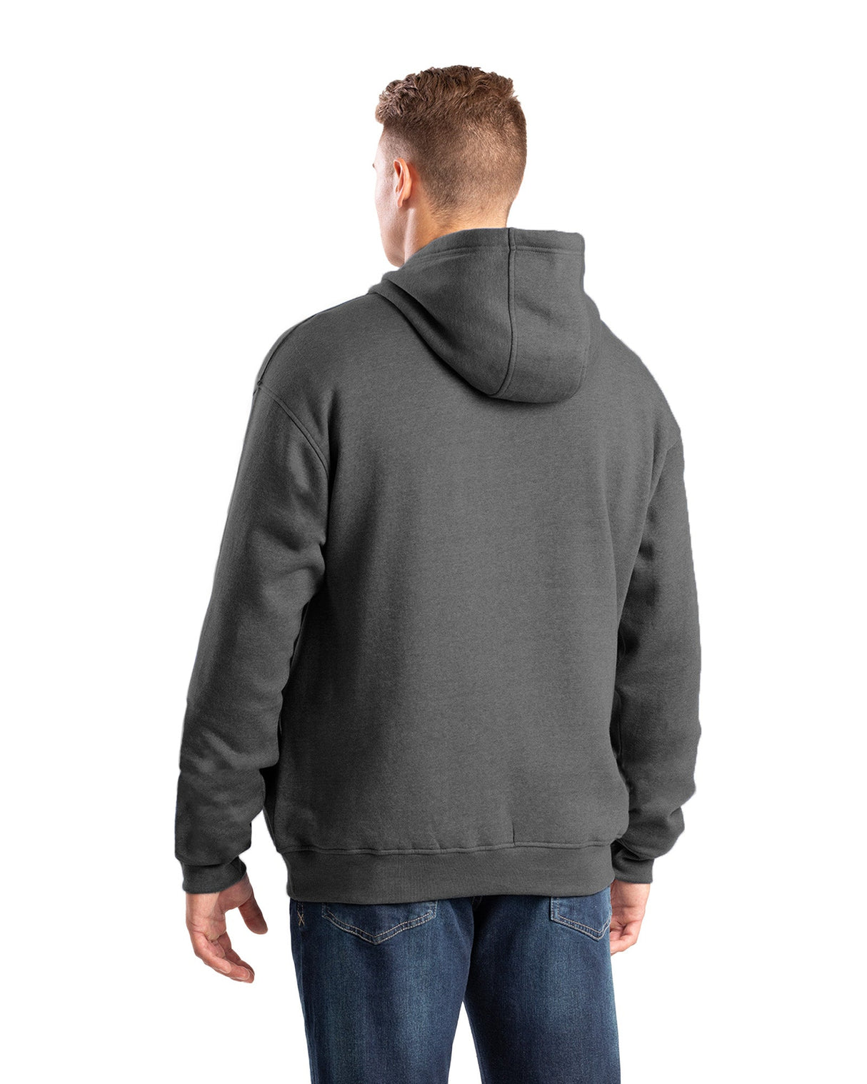 Berne Heritage Zippered Pocket Hooded Pullover Sweatshirt