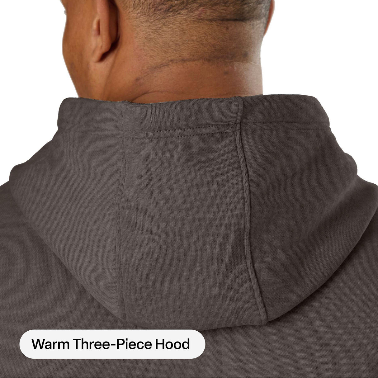 Berne Heritage Zippered Pocket Hooded Pullover Sweatshirt