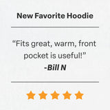 Berne Heritage Zippered Pocket Hooded Pullover Sweatshirt