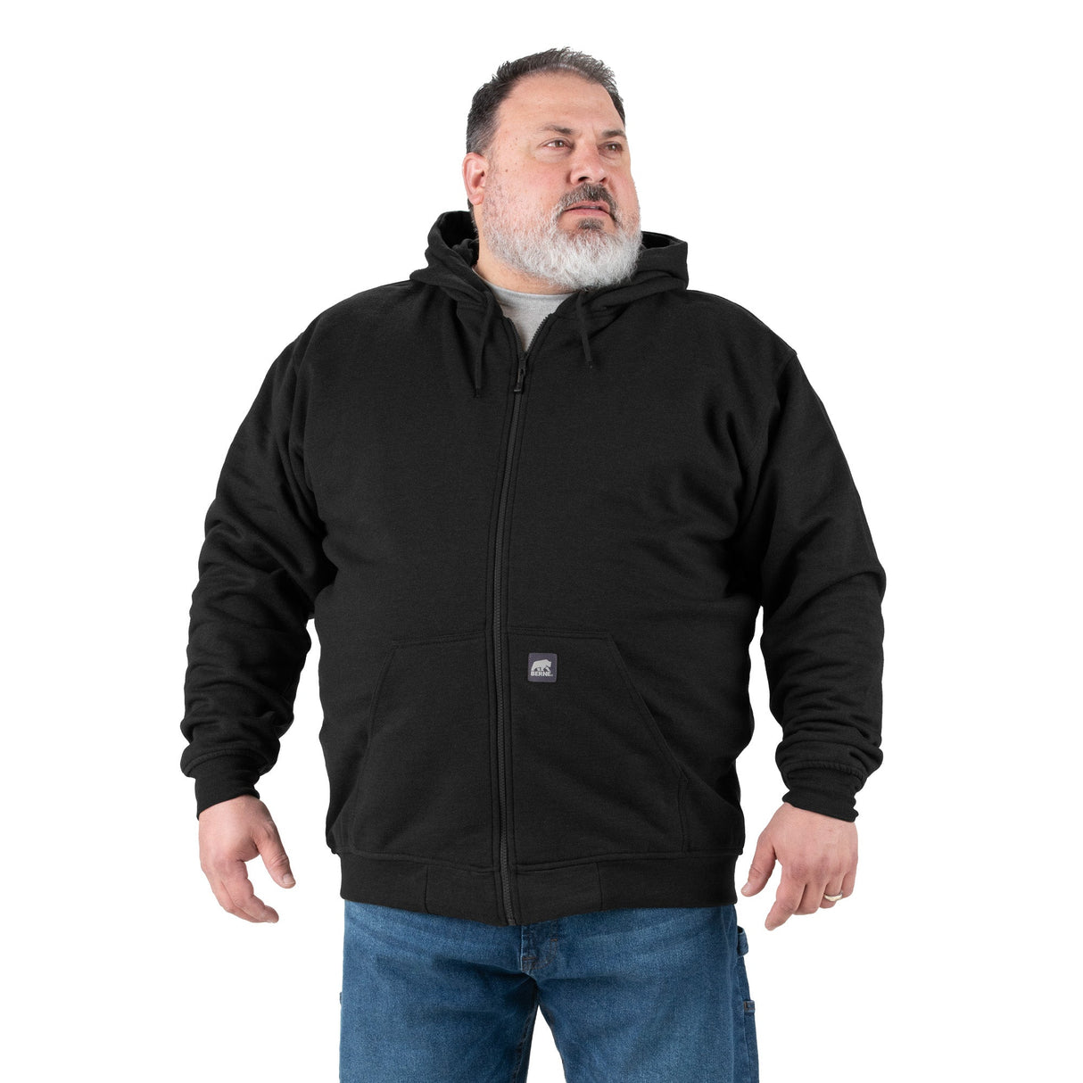 Berne Heritage Thermal-Lined Full-Zip Hooded Sweatshirt