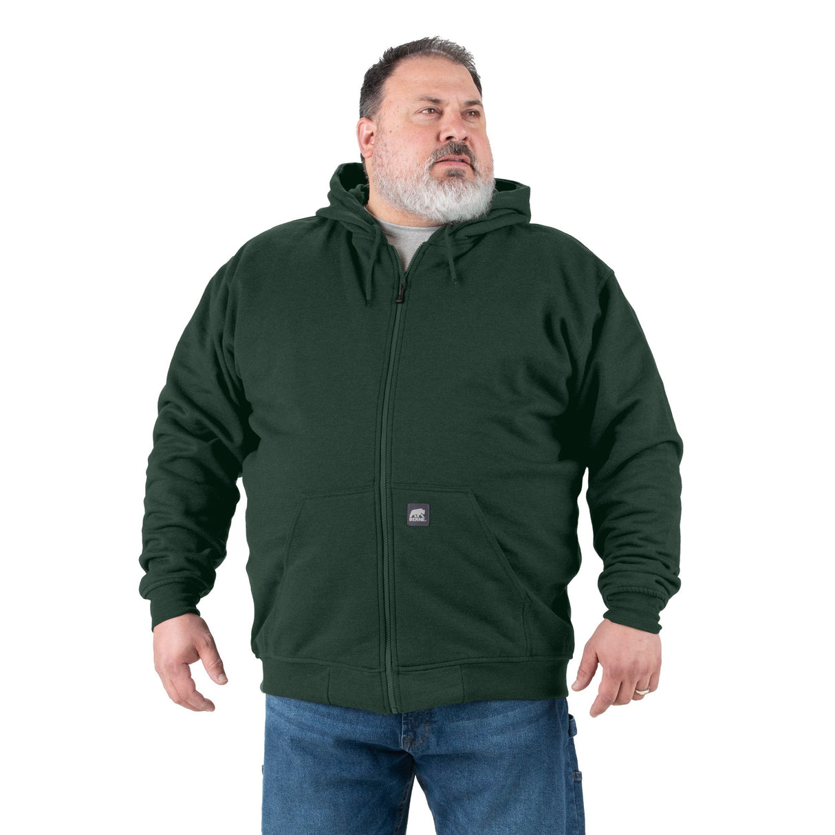 Berne Heritage Thermal-Lined Full-Zip Hooded Sweatshirt