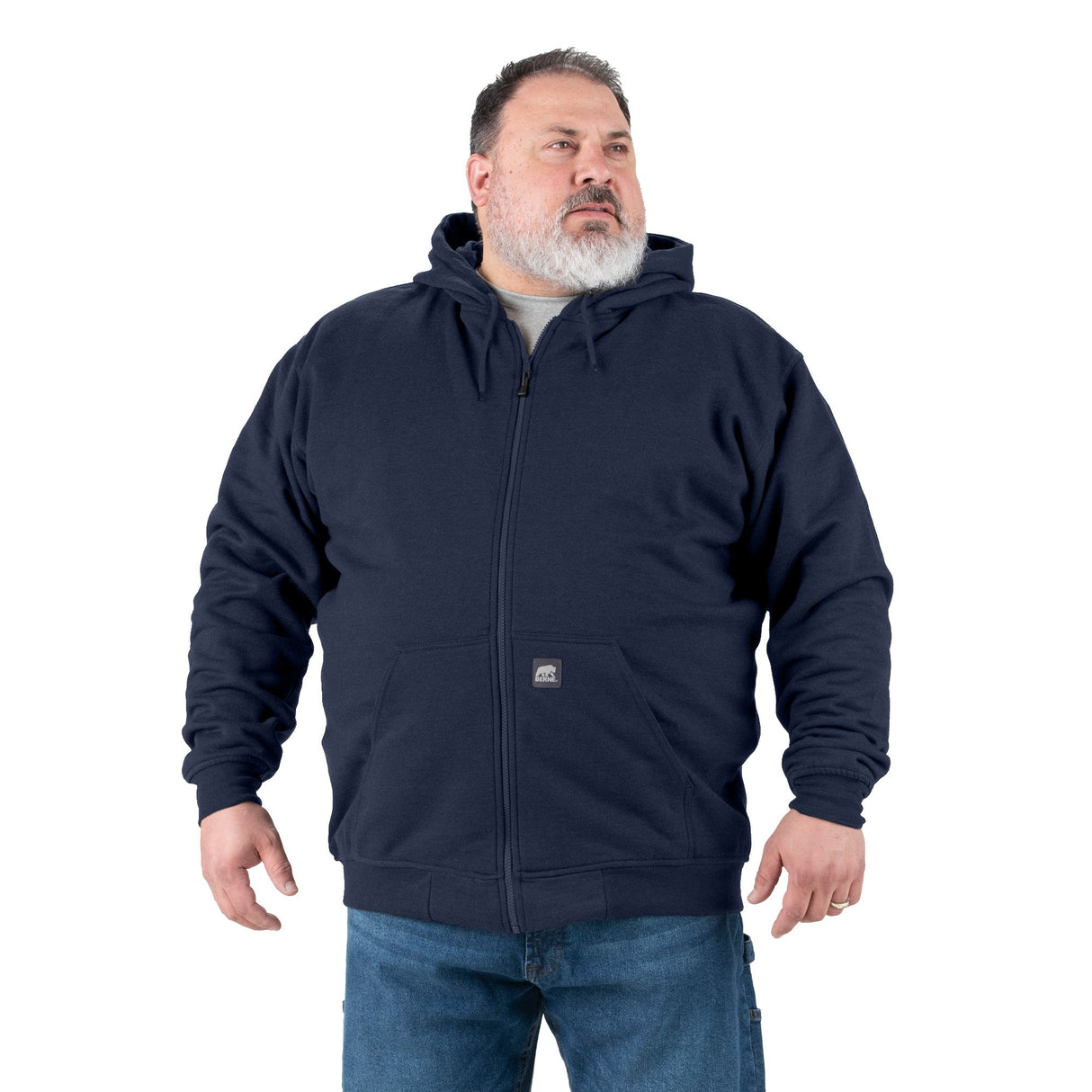 Berne Heritage Thermal-Lined Full-Zip Hooded Sweatshirt