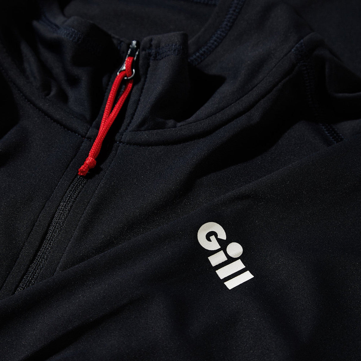 Gill Men's UV Tec Long Sleeve Zip Tee
