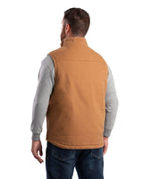 Berne Heartland Sherpa-Lined Washed Duck Vest