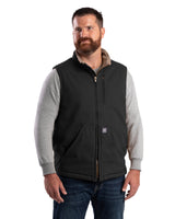 Berne Heartland Sherpa-Lined Washed Duck Vest