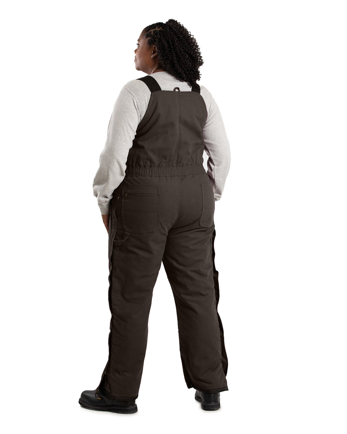 Berne Women's Softstone Duck Insulated Bib Overall