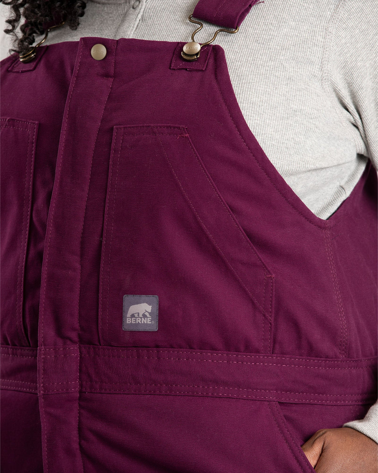 Berne Women's Softstone Duck Insulated Bib Overall
