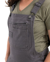 Berne Women's Flex Softstone Duck Unlined Bib Overall