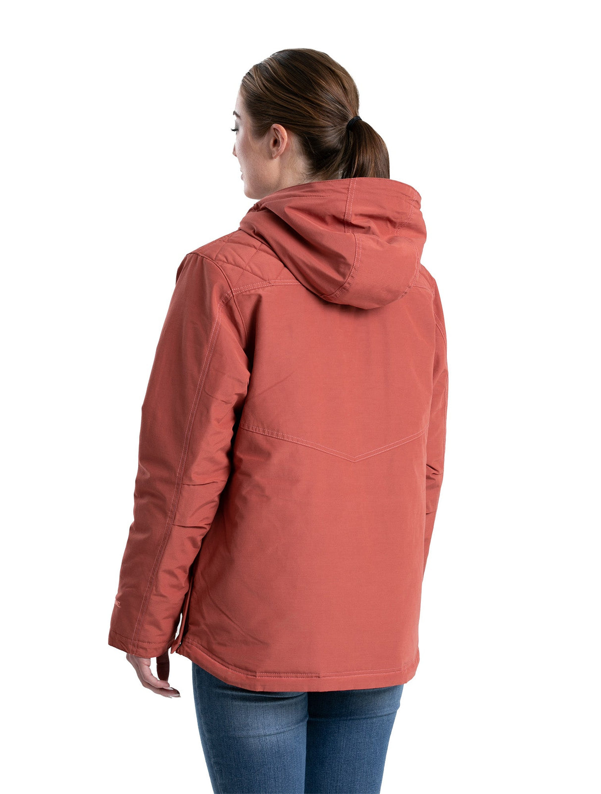 Berne Women's Softstone Micro-Duck Hooded Coat