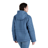 Berne Women's Sherpa-Lined Twill Hooded Jacket