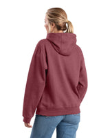 Berne Women's Heritage Zippered Pocket Hooded Pullover Sweatshirt