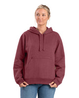 Berne Women's Heritage Zippered Pocket Hooded Pullover Sweatshirt