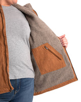 Berne Women's Sherpa-Lined Softstone Duck Vest