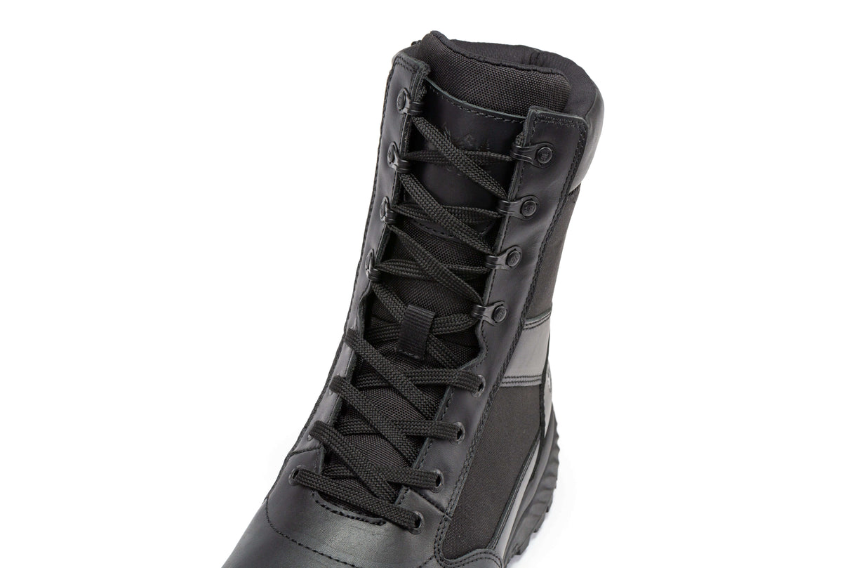 Botas Pro Black Men's 8 inch Side Zipper Military Tactical Boots BP703