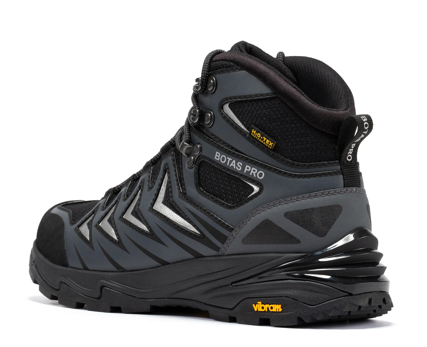 Botas Pro Botas Pro Metallic 6 Inch Waterproof Hiking Boots with VIBRAM® Tractio ...
