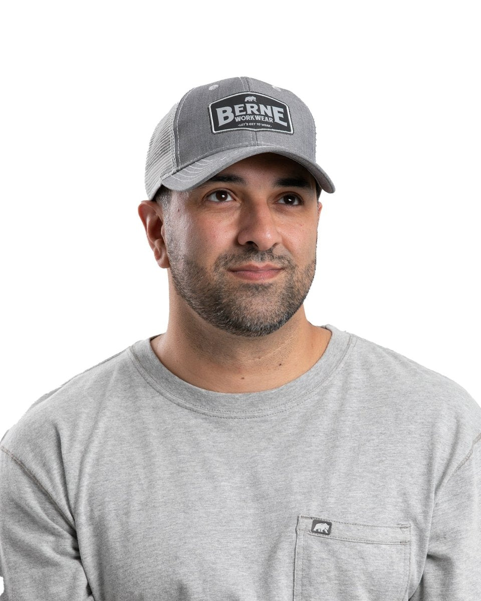 Berne Logo Trucker Cap