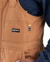 Berne Flame Resistant Duck Insulated Bib Overall