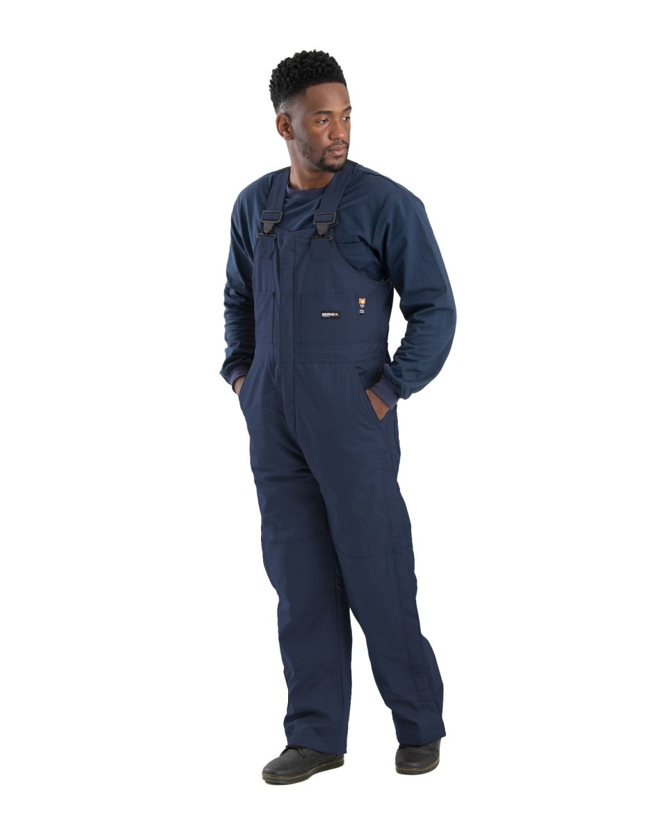 Berne Flame Resistant Duck Insulated Bib Overall