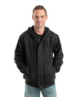 Berne Flame Resistant Zippered Front NFPA 2112 Hooded Sweatshirt