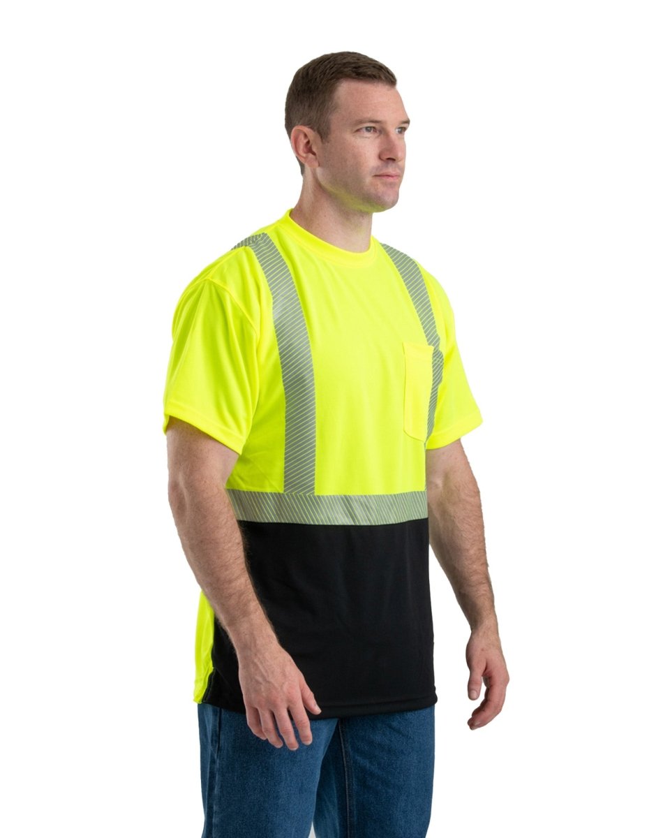 Berne Hi Vis Class 2 Color Blocked T-Shirt