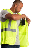 Berne Hi Vis Class 2 Easy-Off Vest