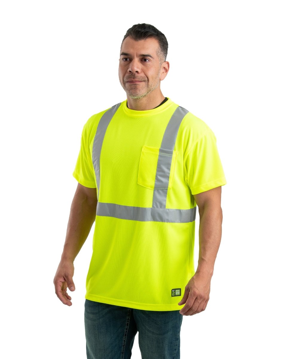 Berne Hi Vis Class 2 Performance Short Sleeve T-Shirt