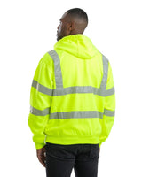 Berne Hi Vis Class 3 Thermal-Lined Hooded Sweatshirt