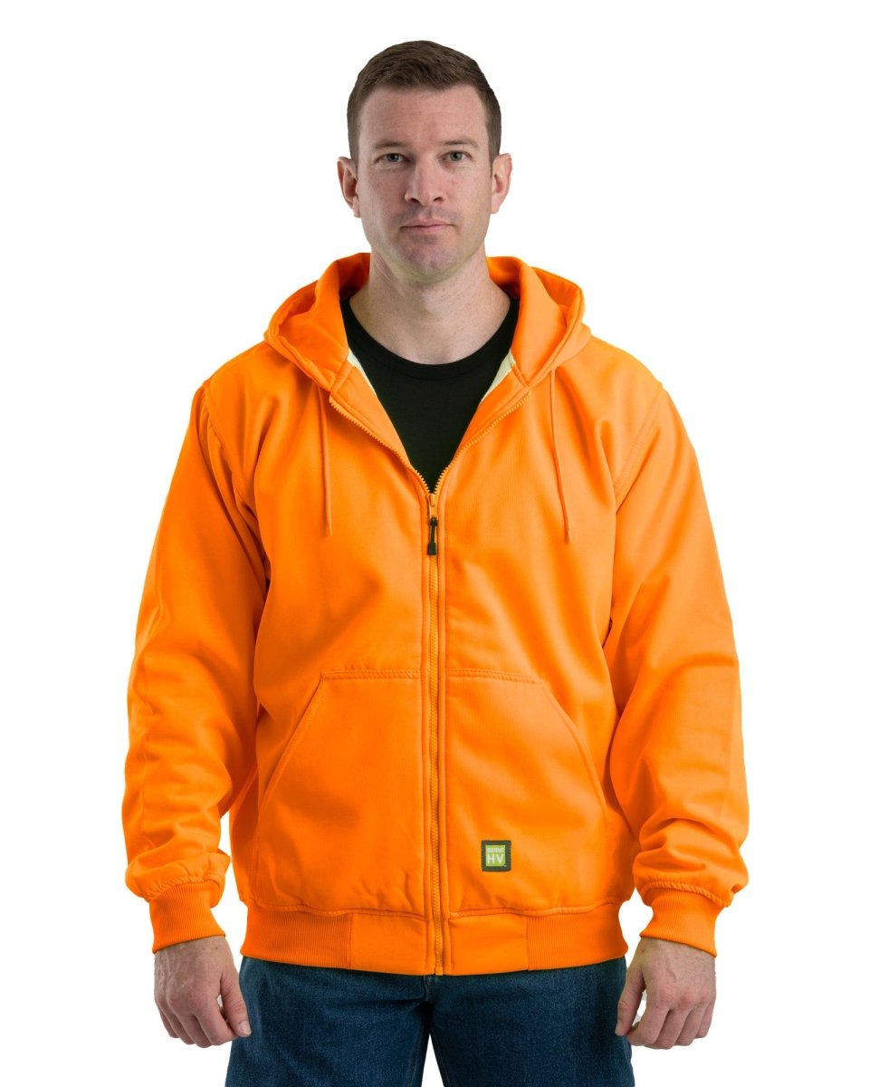 Berne Hi Vis Thermal-Lined Hooded Sweatshirt