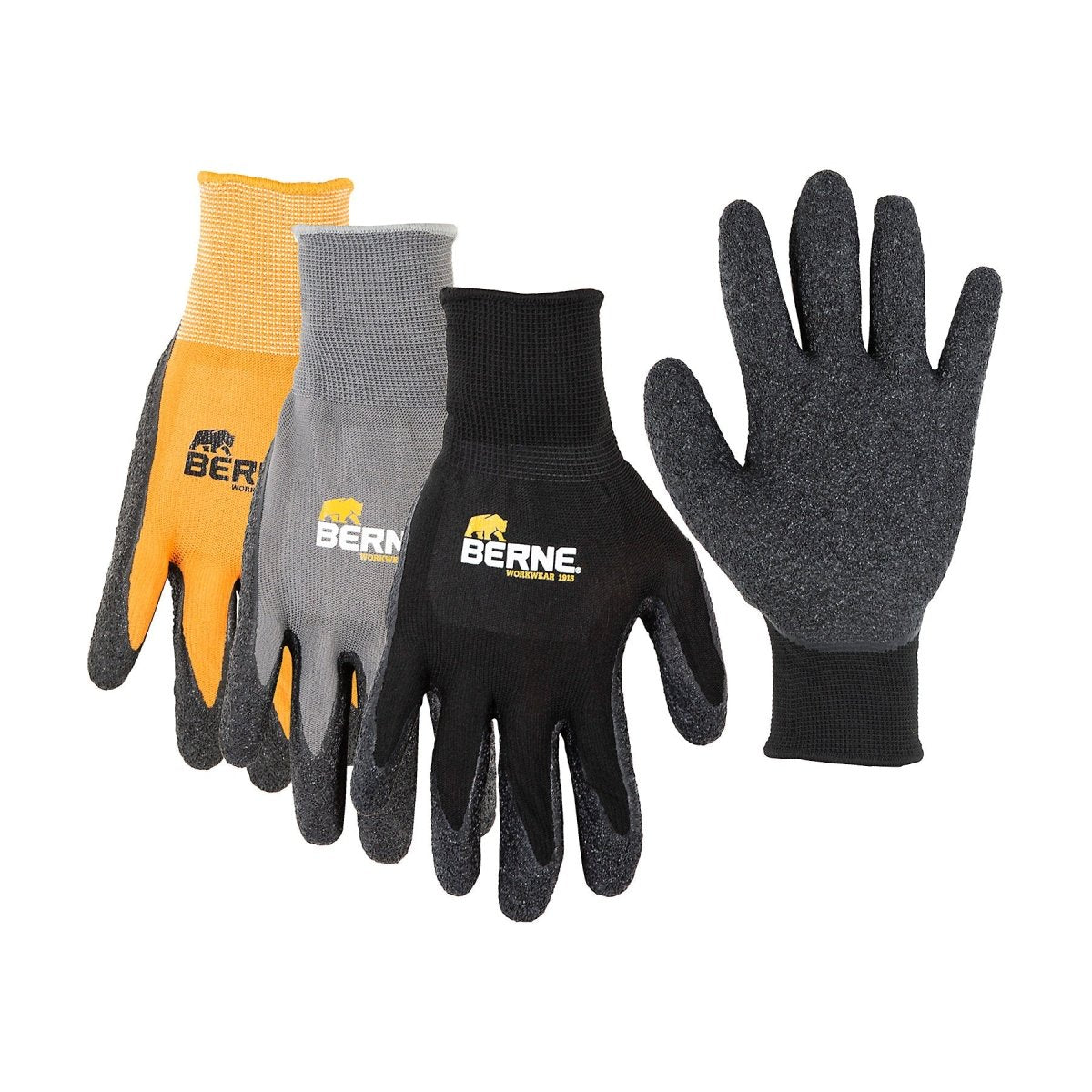 Berne Quick Grip Glove, 3-Pack