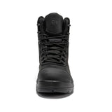 ROCKROOSTER Stowe Black 7 inch Composite Toe Leather Work Boots CP212BK