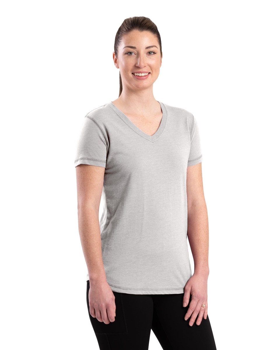 Berne Women's Performance V-Neck Short Sleeve T-Shirt