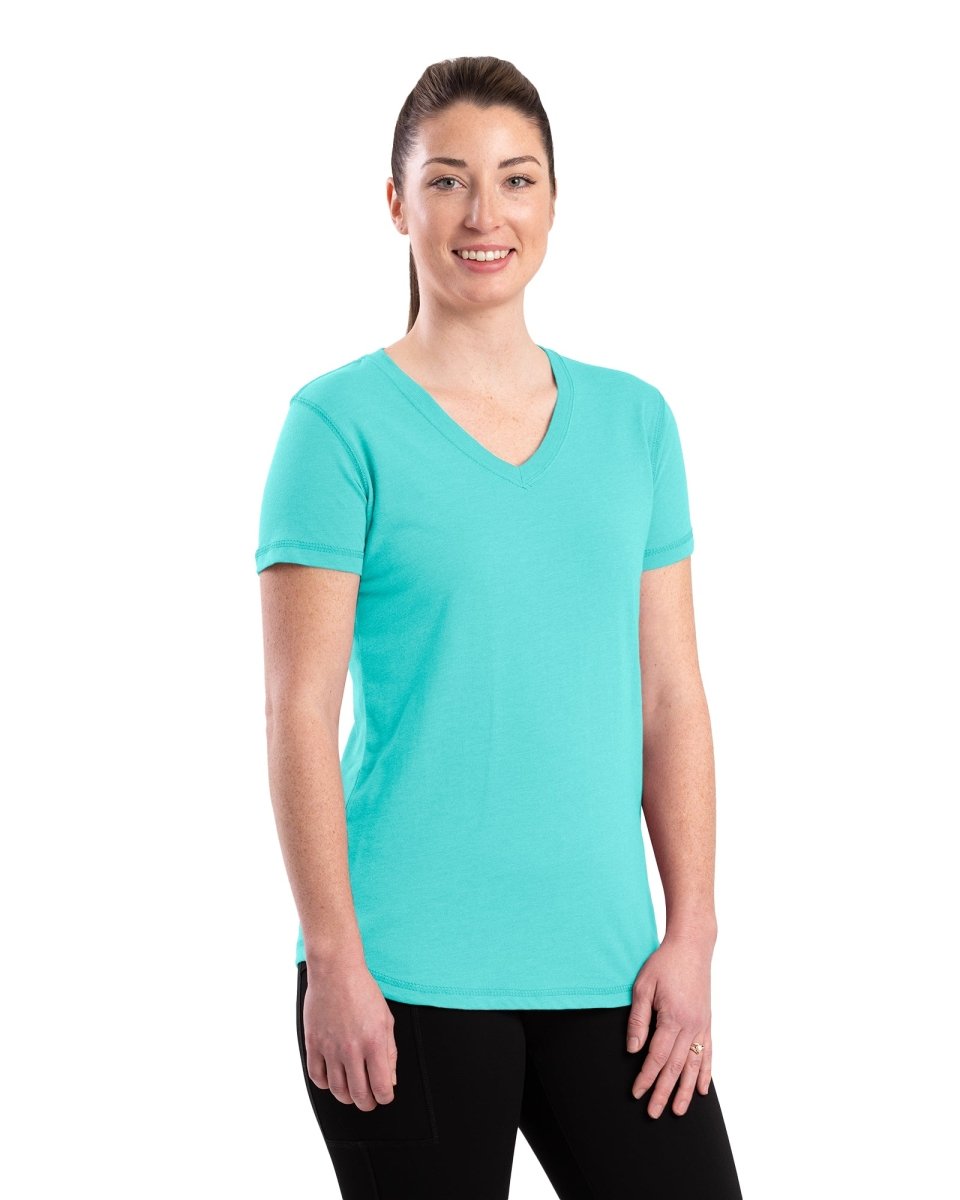 Berne Women's Performance V-Neck Short Sleeve T-Shirt