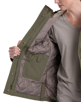 Berne Women's Softstone Micro-Duck Hooded Coat