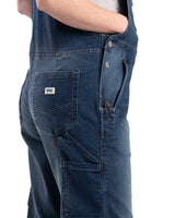 Berne Women's Vintage Washed Flex Denim Bib Overall
