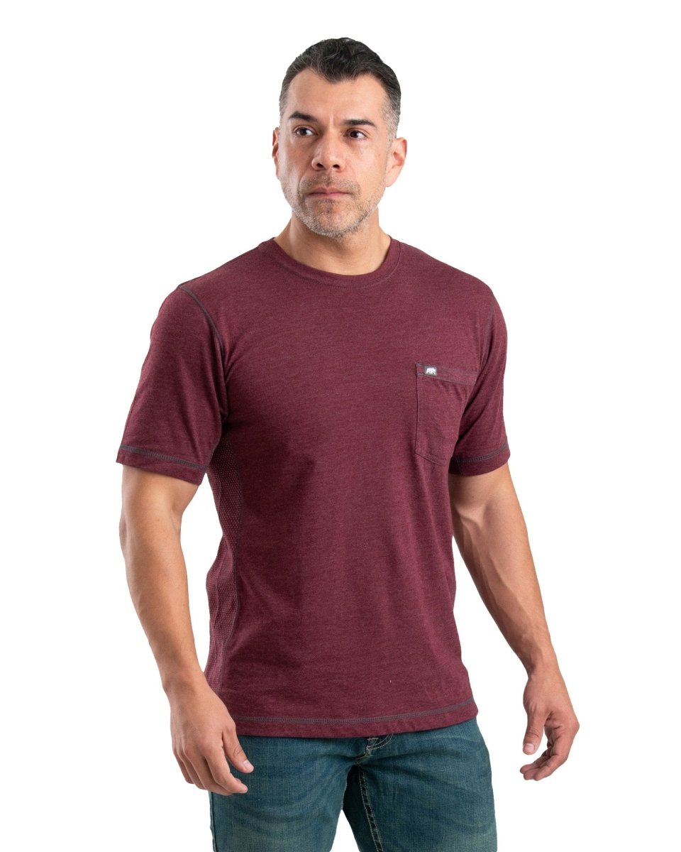 Berne WorkVent Performance Short Sleeve Pocket T-Shirt